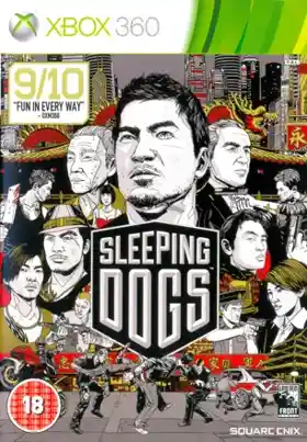 Sleeping Dogs (USA) box cover front